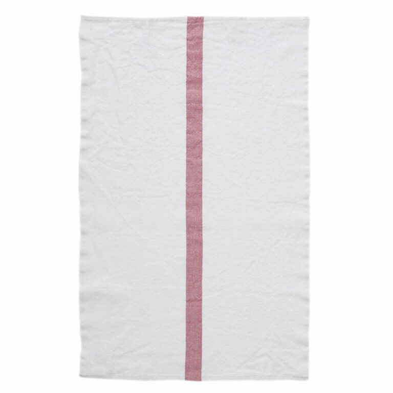torchon doudou blanc rose lin charvet editions