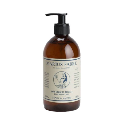 savon liquide de marseille thym aneth marius fabre