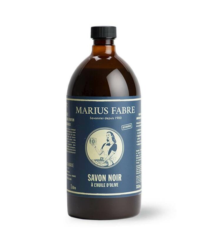 savon noir ménager marius fabre 1L