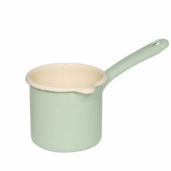 casserole à lait en émail 0,75l vert pastel riess