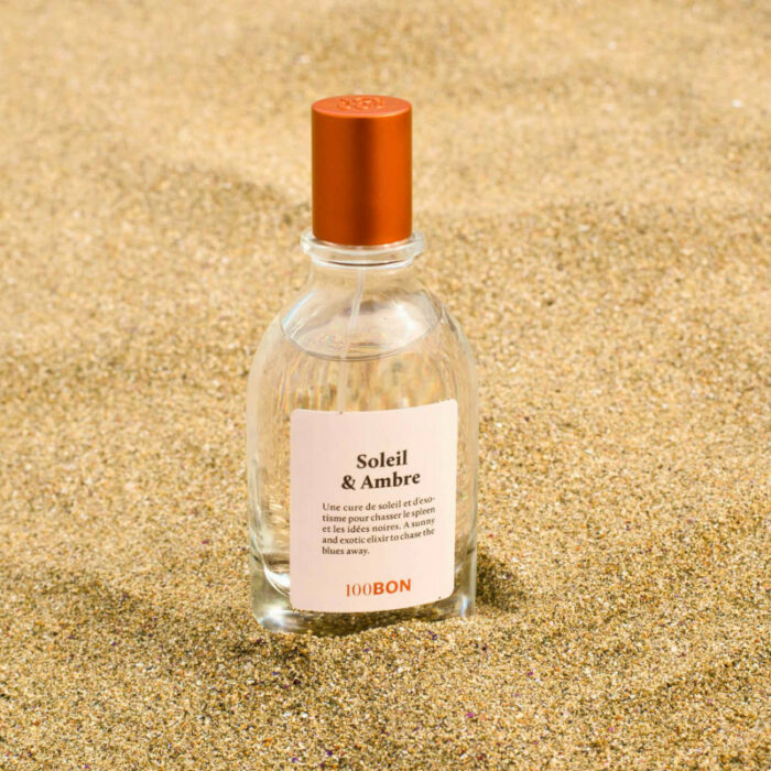 eau de toilette vegan naturelle soleil et ambre 100BON