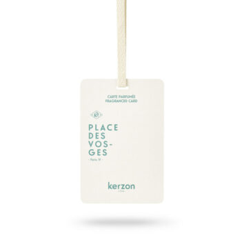 carte parfumée place des vosges kerzon