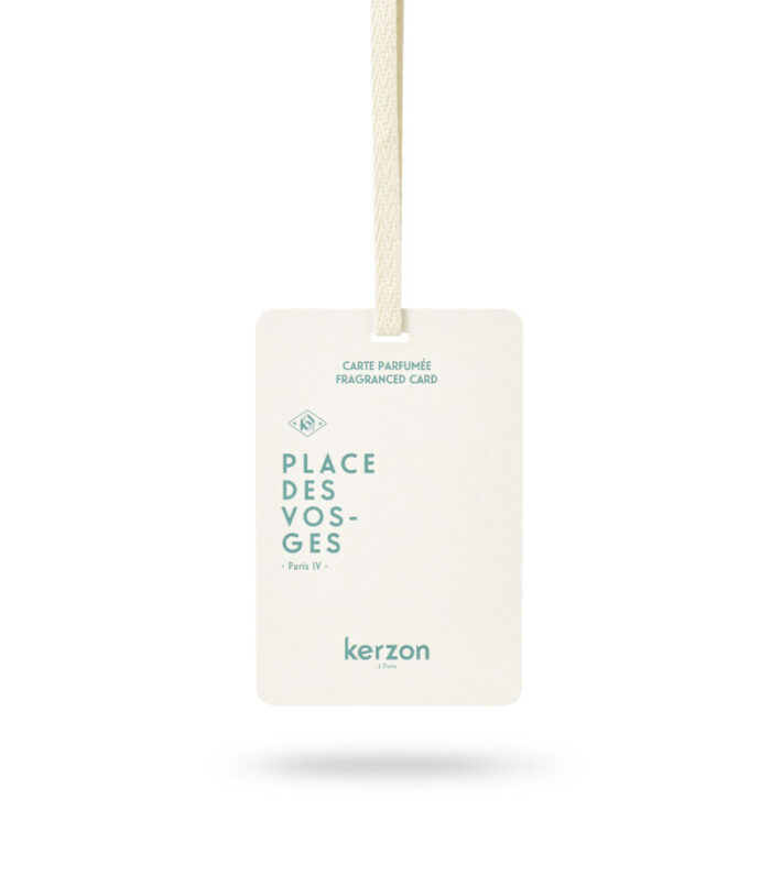 carte parfumée place des vosges kerzon