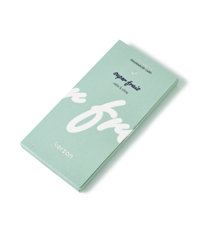 carte parfumée super frais bébé kerzon
