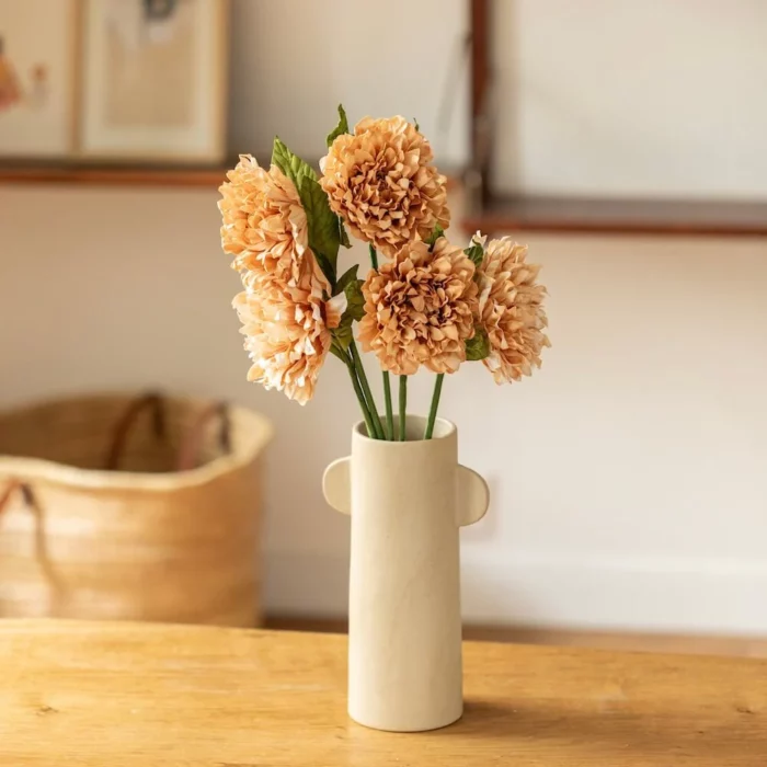 dahlia fleur en papier fait main flowrette