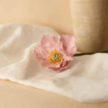 pavot fleur en papier flowrette