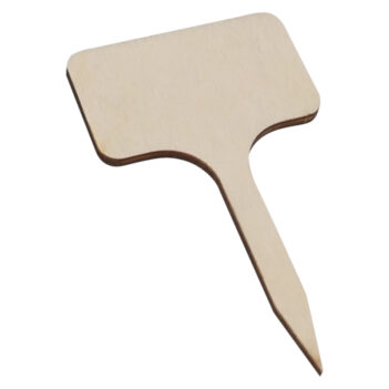 etiquettes en bois pour nom plantes redecker