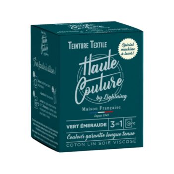 teinture vert émeraude en poudre haute couture