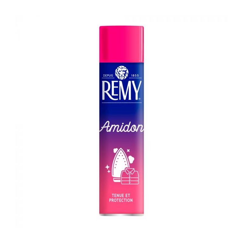 Spray d’amidon de riz REMY 400 ml pour repassage et entretien du linge