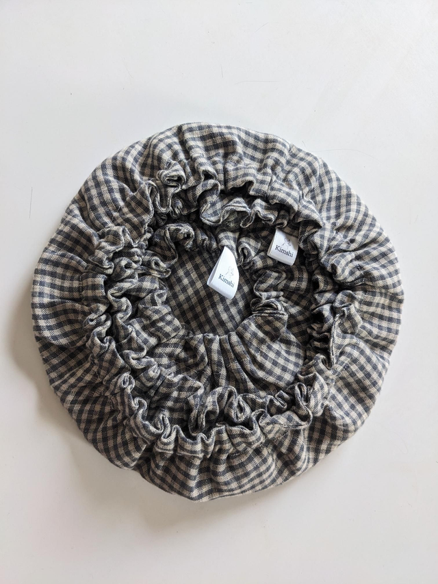 charlotte couvre-plat de cuisine en tissu à carreaux