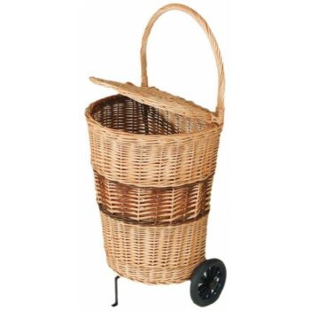 chariot de marché osier Aix en Provence