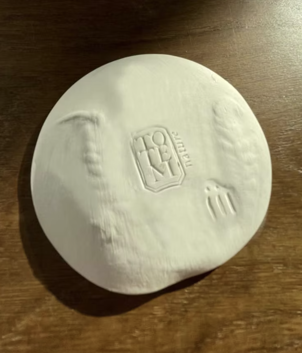 coupelle soucoupe pour bruler encens faite main porcelaine