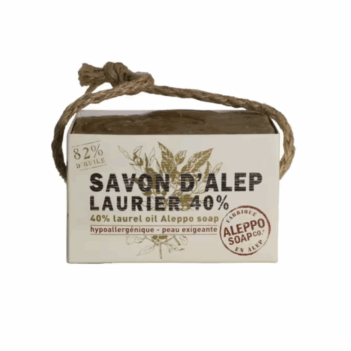 Savon d'Alep 40% d'huile de baies de laurier TADÉ