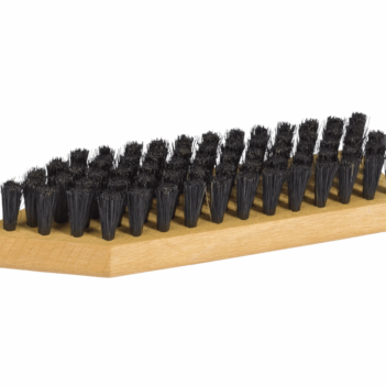 brosse à nettoyer et dépoussiérer chaussures en bois et soie redecker