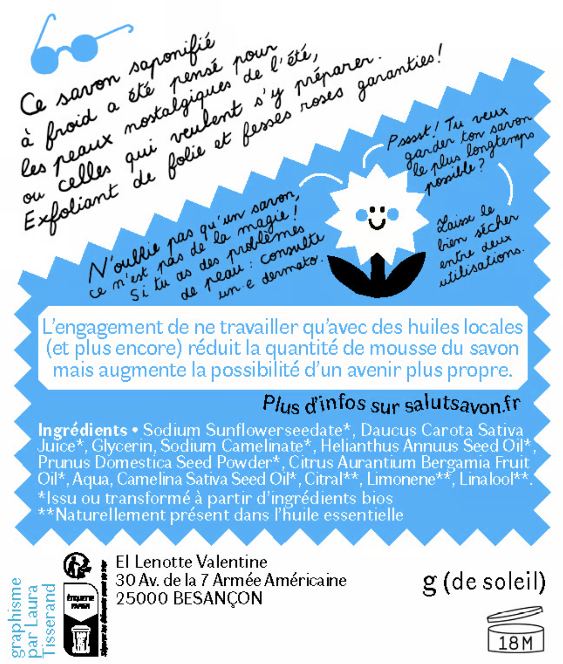 Savon "L'ensoleillé" - légèrement exfoliant – Image 4