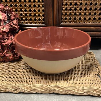 saladier en grès terre cuite manufacture de digoin