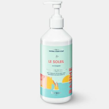 savon liquide le soleil kerzon