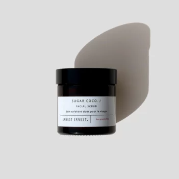 exfoliant visage doux coco sucre naturel Ernest Ernest