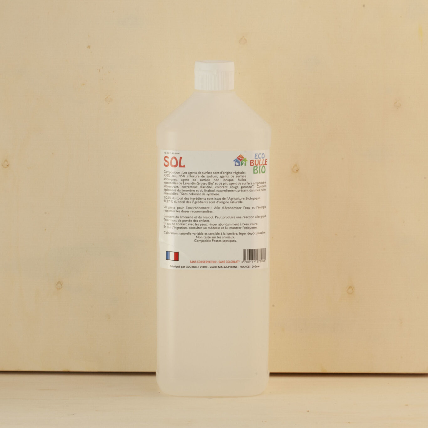 Nettoyant sols BIO cubis 10L