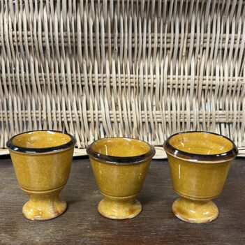 Coquetier en céramique Poterie Dieulefit