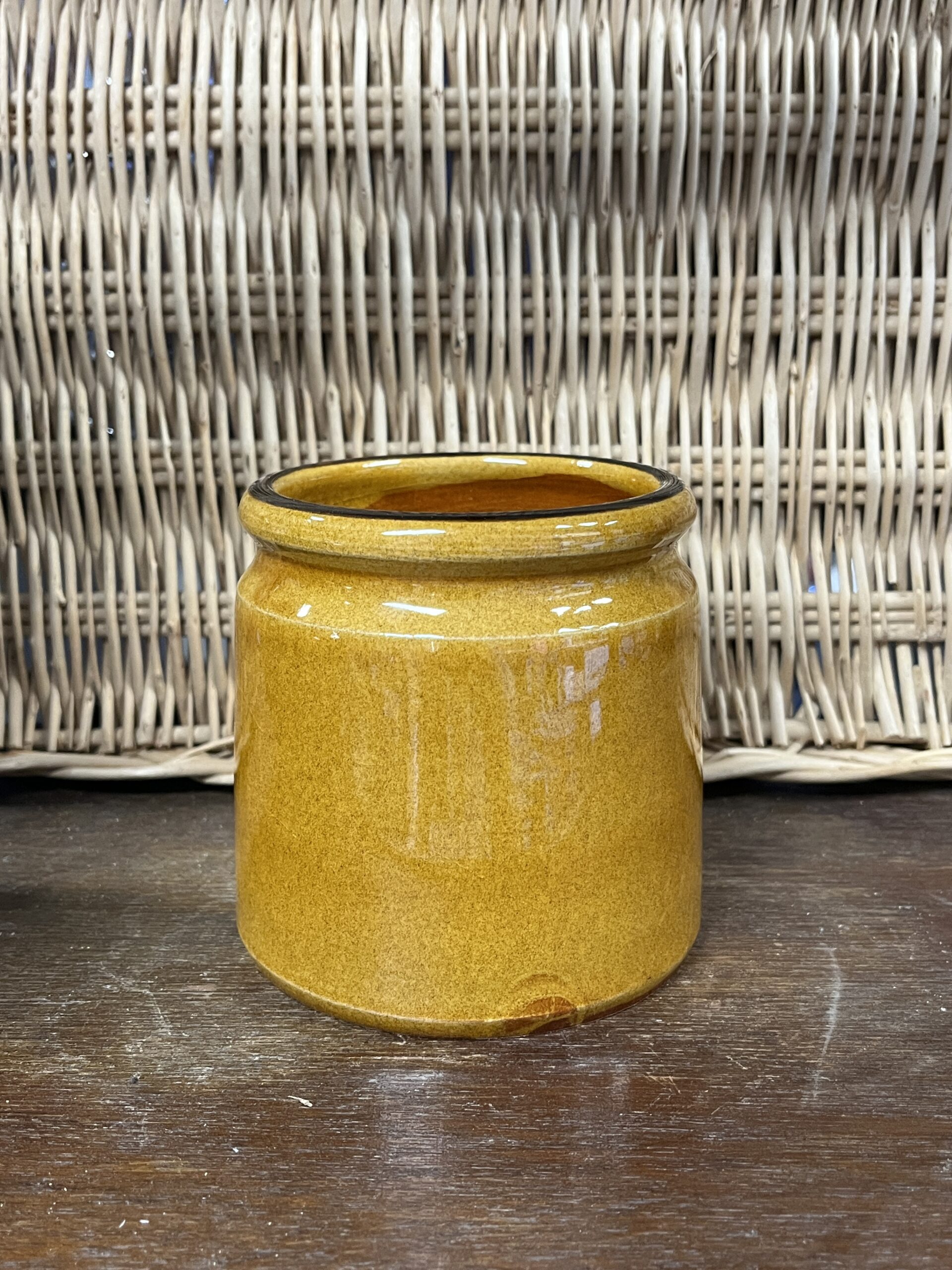 Pot en céramique fait main - miel