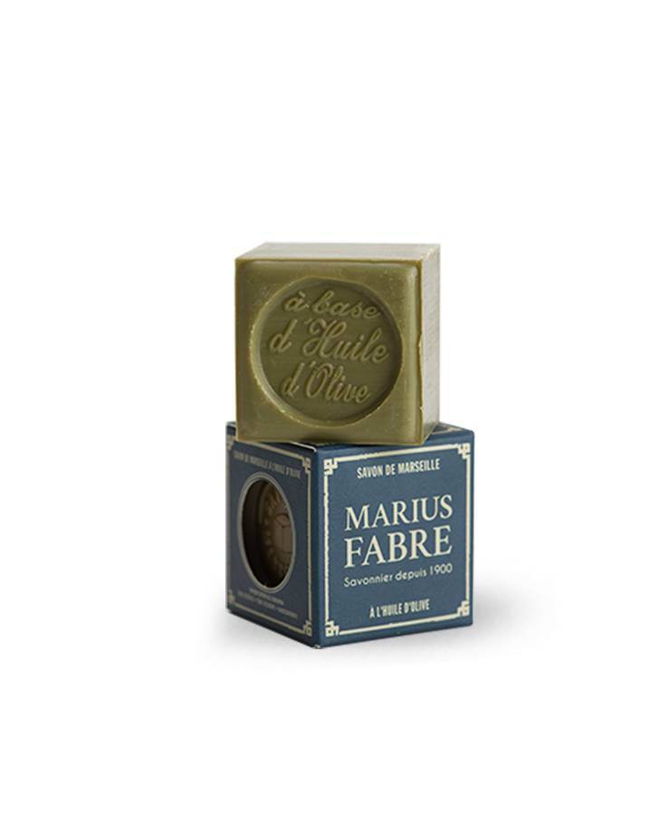 Cube Savon de Marseille Marius Fabre 100g à l'huile d'olive