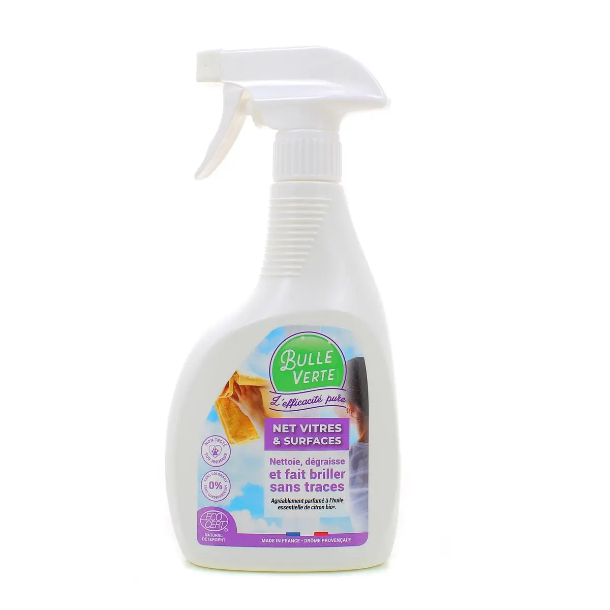Nettoyant vitres et surface au citron BIO - spray 500ml